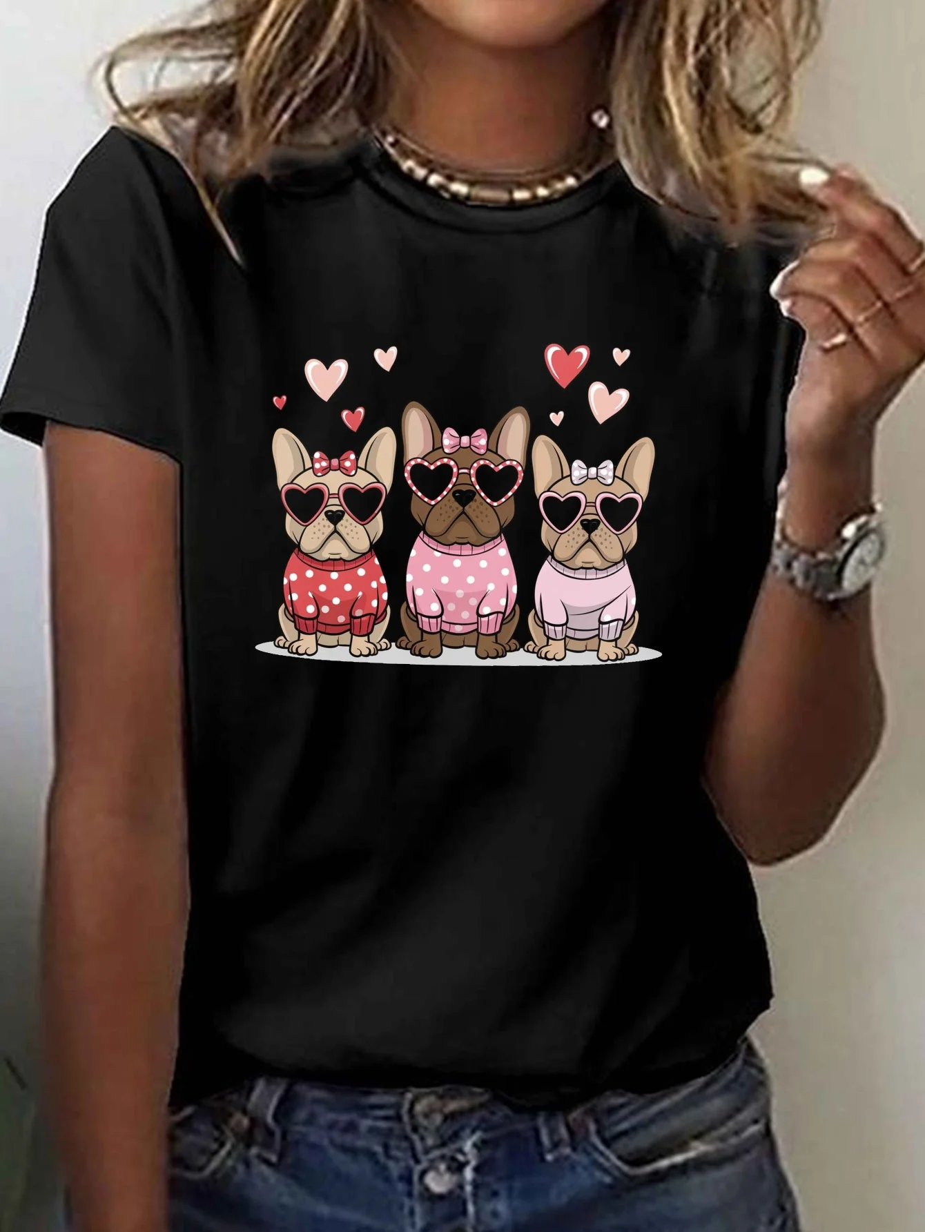 

2025 Новая повседневная рубашка унисекс с буквенным узором и принтом уличной моды, трендовая рубашка из чистого хлопка с короткими рукавами и круглым вырезом