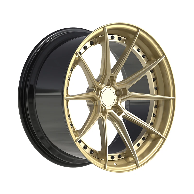 

2024 Fashion Choice: 2-piece Forged Wheels, Embark On A Personalized Journey 5x112 5x120 5x114.3 5x130 6x139.7