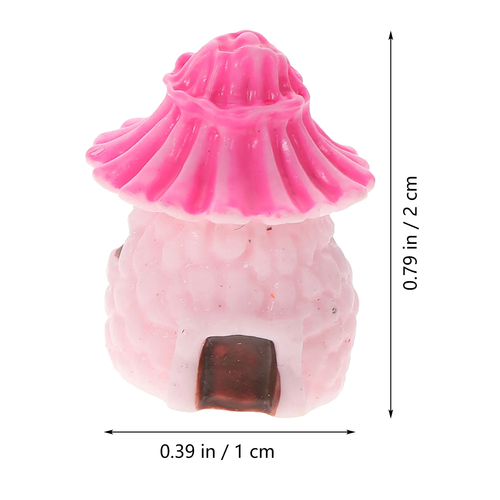 

100pcs Accessories Micro Landscape Decor Miniature Garden Ornaments Resin Craft Models Durable DIY Home Decoration