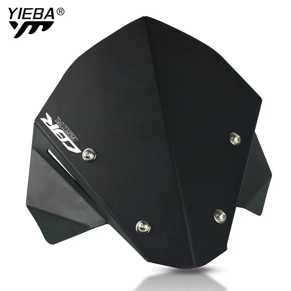 Windshield Motorcycle Windscreen Wind Deflectors Screen Wind Shield For HONDA CBR650R 2019 CB650R Neo Sports Cafe 2020 2021