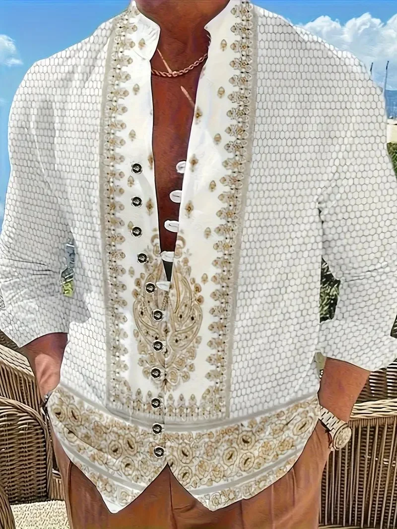 

Mens Casual Loose Fit V Neck Henley Shirt 7 Button Long Sleeve Shirt Classic 9 Colors Mens Tops Fashion Luxury Clothing.