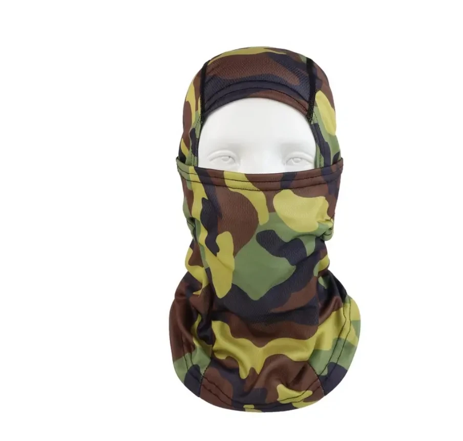 1 piece camouflage balaclava hat - fashionable and multifunctional, suitable for outdoor exploration, hiking, parties, motorcycl