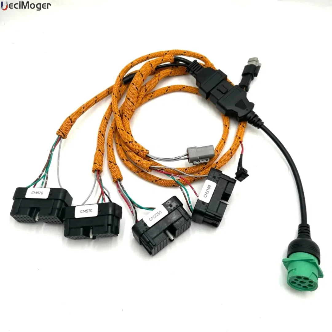 programming diagnosis detection brush writing harness cable is OEM for diesel engine of cummin vehicle CM570 CM870 CM2150 CM2250