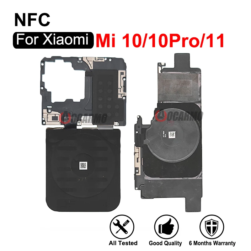 

For Xiaomi 10 11 Pro Mi11 10Pro Motherboard Main Board Cover Wireless Charging Signal Antenna With NFC Module Replacement Parts