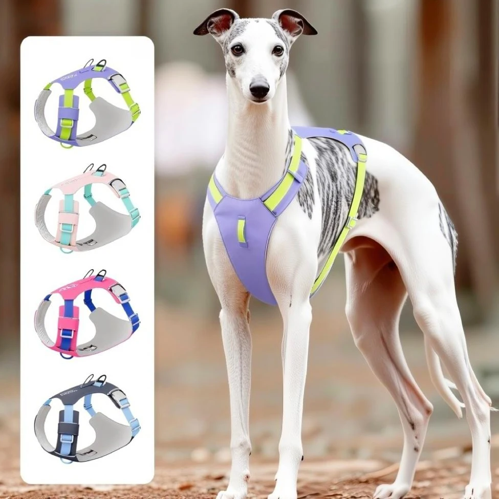 New Pet Dog Harness Light Weight Reflective Dog Cat Chest Strap Belt  No Pull Soft Harness Vest Adjustable Outdoor Pets Harness