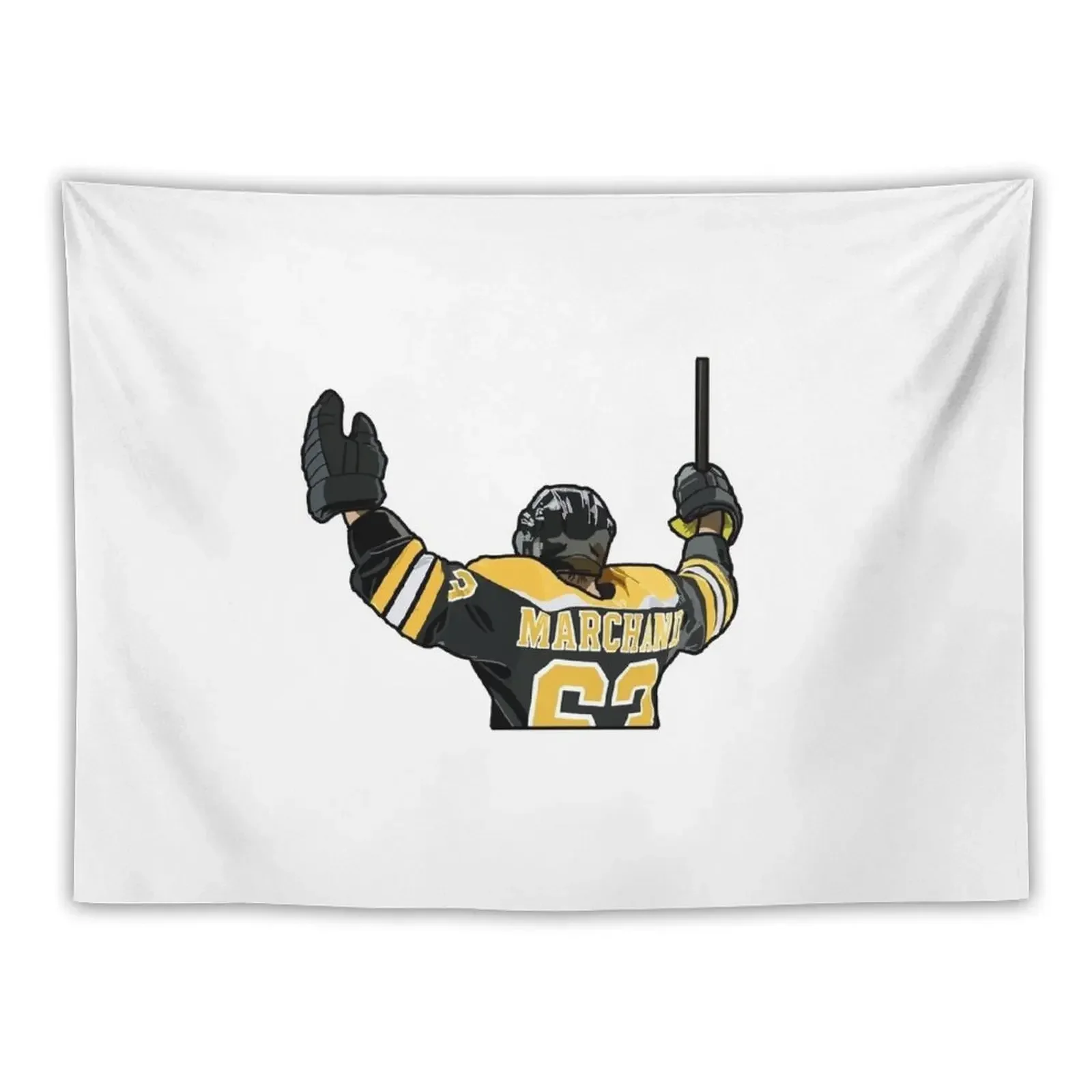 Brad Marchand Tapestry Wall Decor Hanging Wall Decor Wall Coverings Tapestry