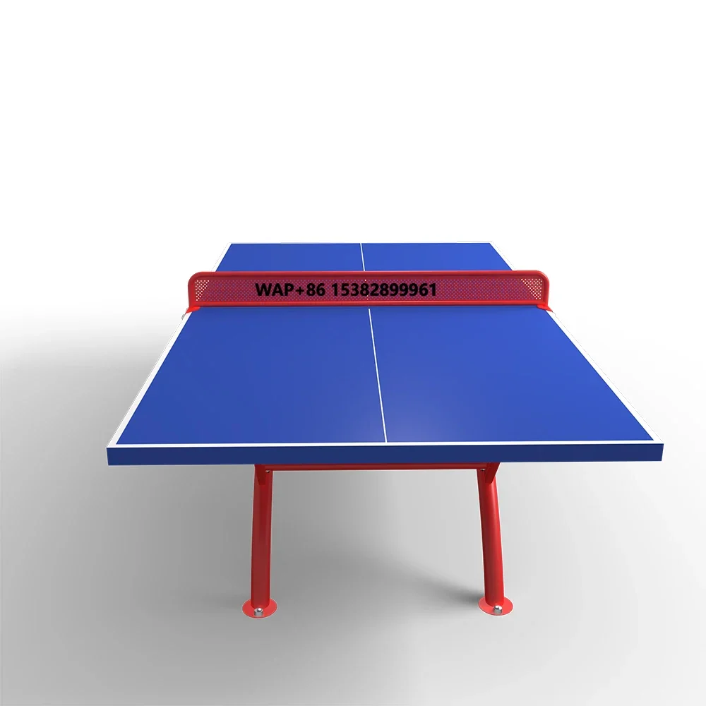 Factory Supplier Jiewei JW-8070 SMC Material Steel Frame Foldable Outdoor Ping Pong Table with Net Table Tennis Tables