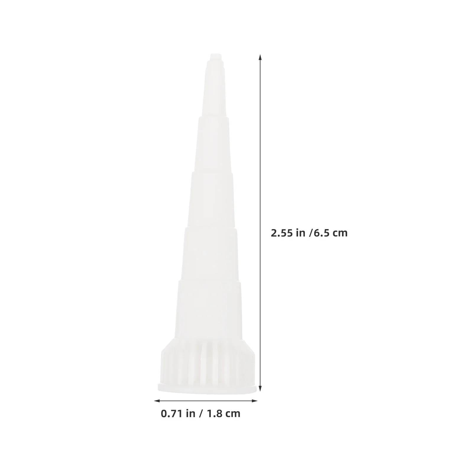 25 قطعة نصائح السد البلاستيكية 100 مللي تمديد فوهة لإصلاح أنبوب السد مانعة للتسرب المتانة أداة بسيطة خالية #5