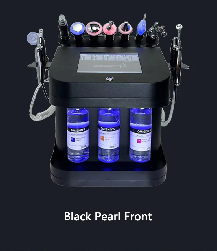 2024 New benchtop Black Pearl 10-in-1 multi-functional skin management integrated instrument cleaning micro-grinding machine-08