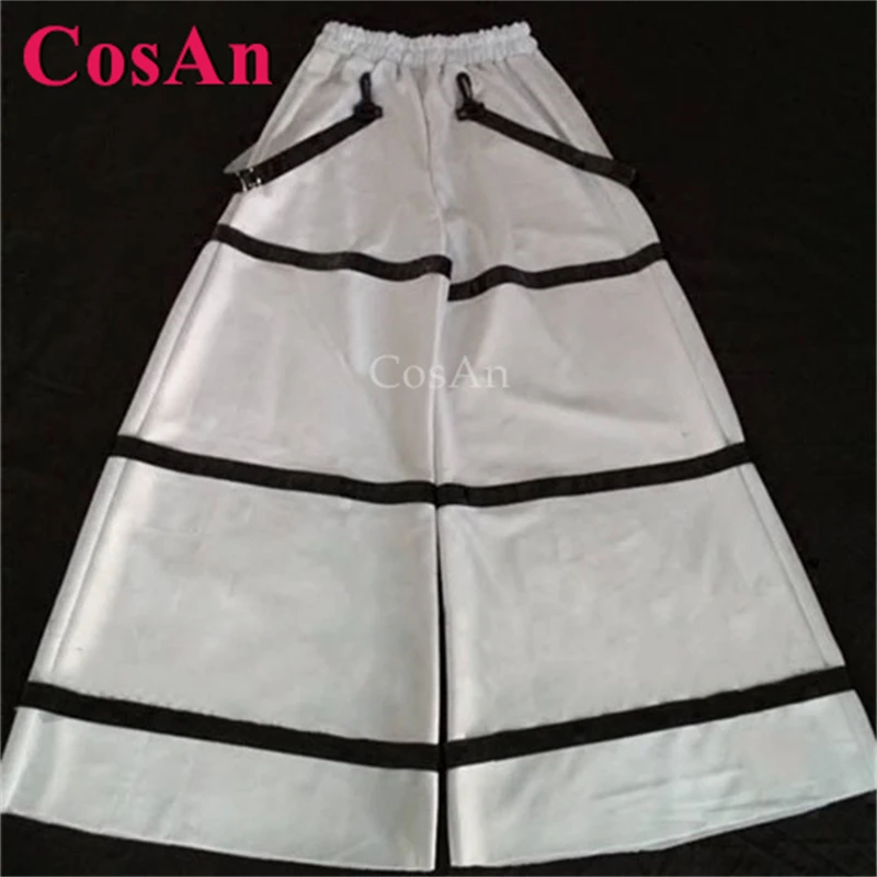 CosAn نمط جديد الأبيض ريبر السراويل T1M ملبورن شفل شبح الرقص السراويل وسيم جرس قيعان عاكسة بنطلون للجنسين