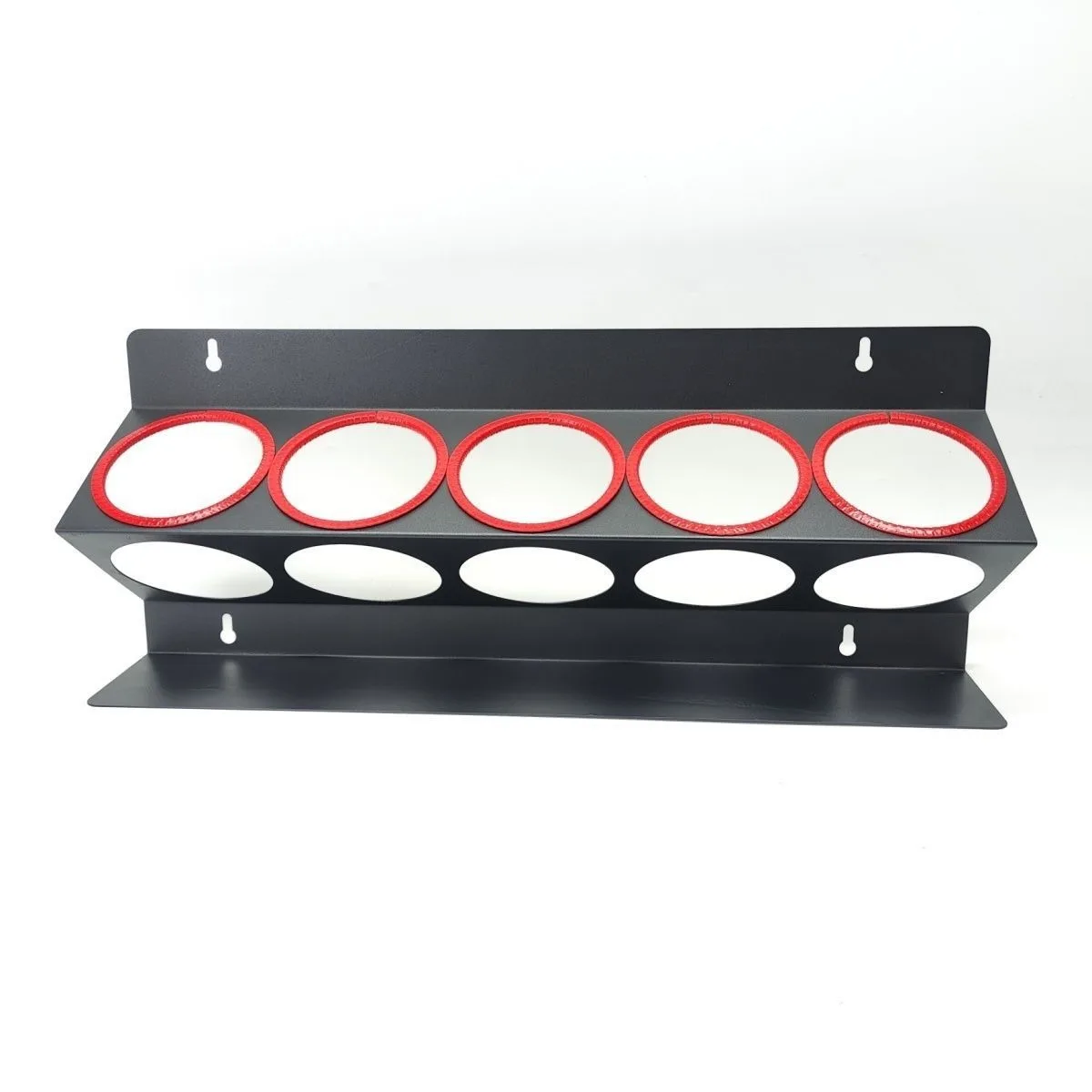 

Metal Spray Bottle Storage Rack Wall Mount Heavy Duty Cleaning Tools Organizer Garage Utility Holder Space Saving Rack