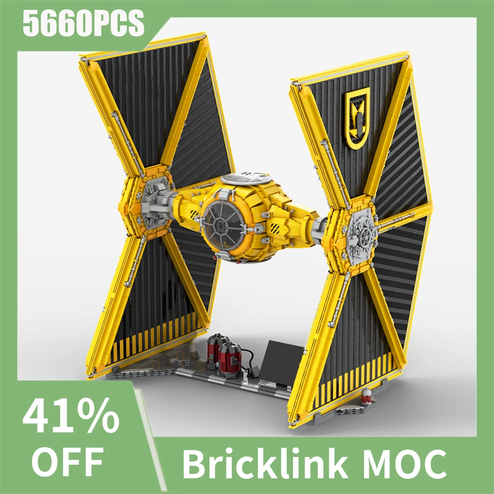 

NEW 5660PCS Famous star Movie MOC Mining Guild Interceptor space fighter model creative ideas Children Toy Birthday Gift Blocks