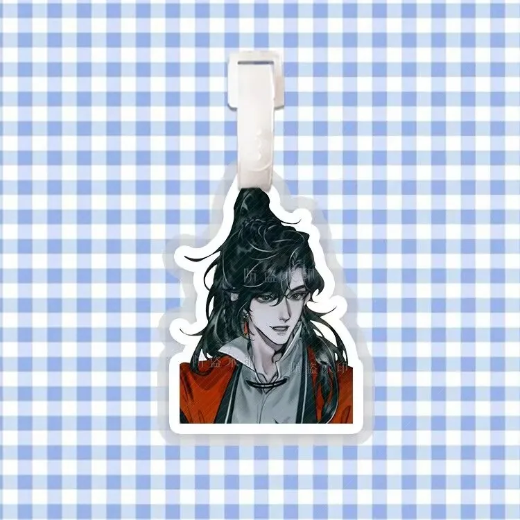 Etichetta "Heavenly Official Bestows Blessings", "Flower City", etichette per bagagli circostanti, zaini, ciondoli e ornamenti