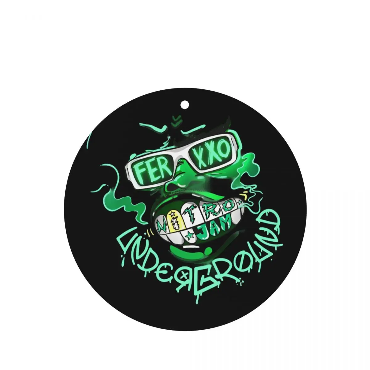 2 יחידות Feid Fexxo מרענן אוויר ריח רכב תלוי טבליות ארומתרפיה 2025 הדפס סיור לחדר שינה ארון בגדים