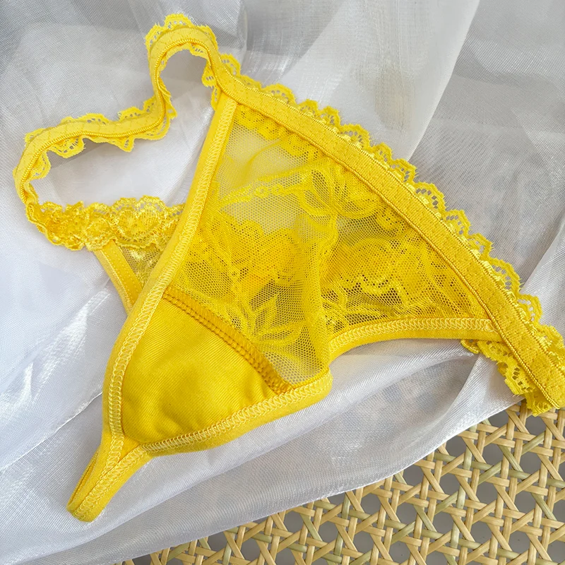 Personality Custom Name Crystal Letter Thong Sexy Lace Bikini Panties Low Waist Briefs Hot Sales G-String Wife Customized Gift image 5