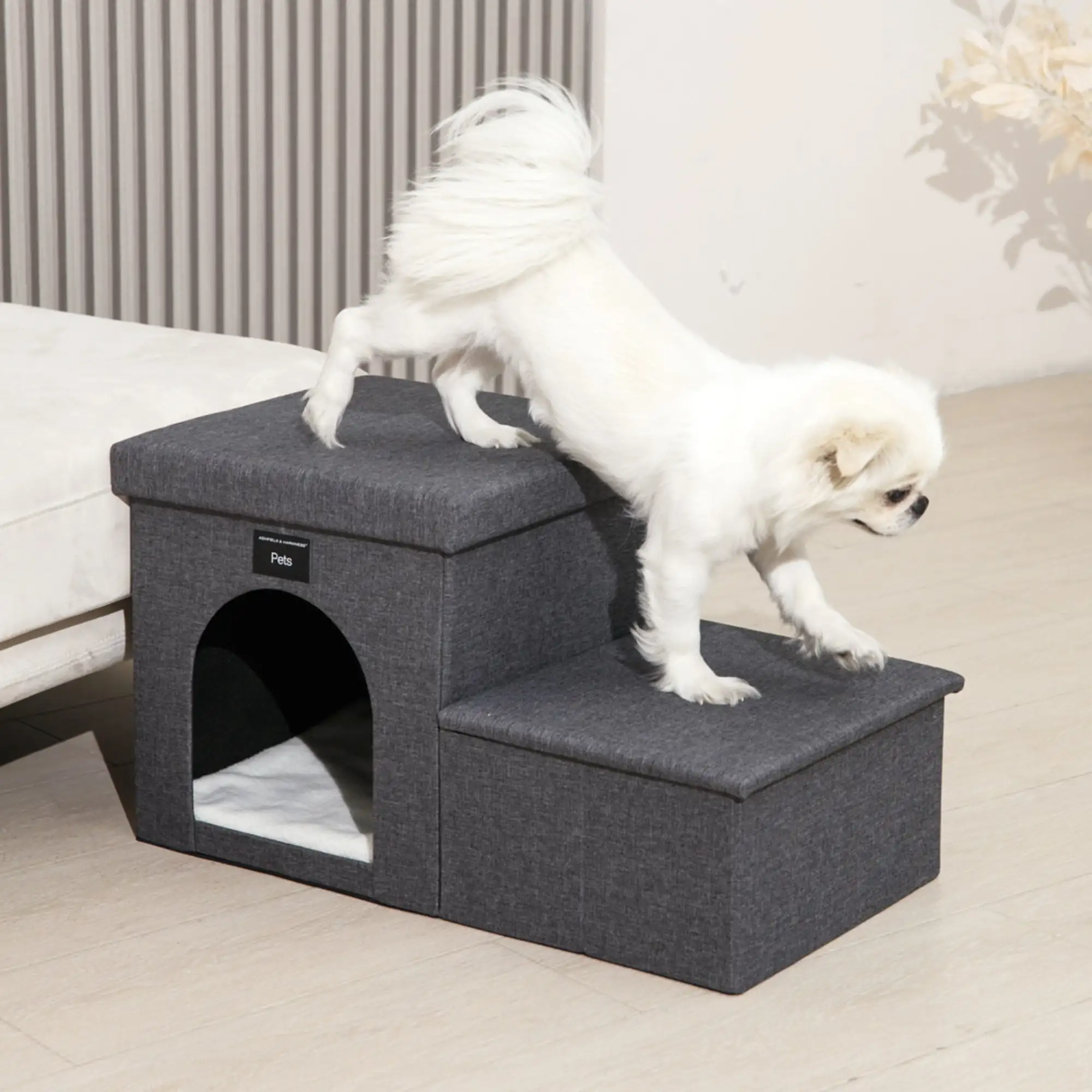 

Ahsfield Escaleras para Mascotas & Harkness de 2 Escalones