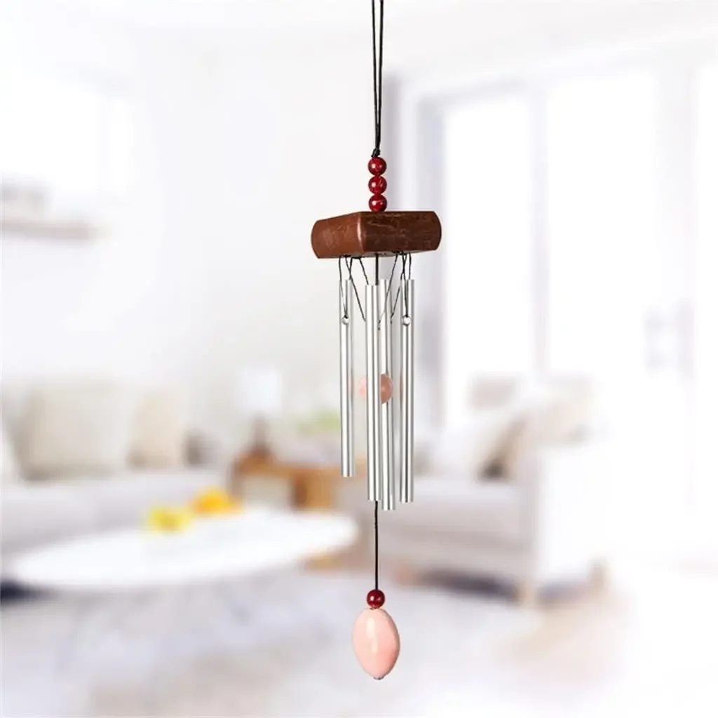Mini Aluminum Bell for Wall Decoration, Ornaments for Car, Living Room, Garden, Door, Windbreak