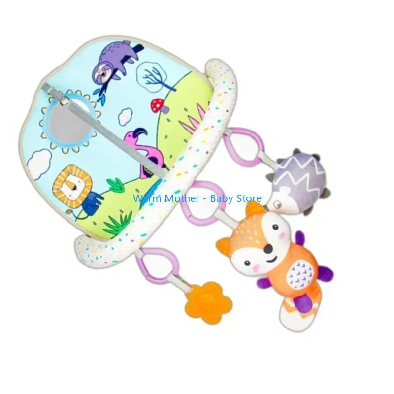 Jouet en voiture pour bébé, salle sport, siège arrière engageant, avec papier sonore, Stimulation du nourrisson le