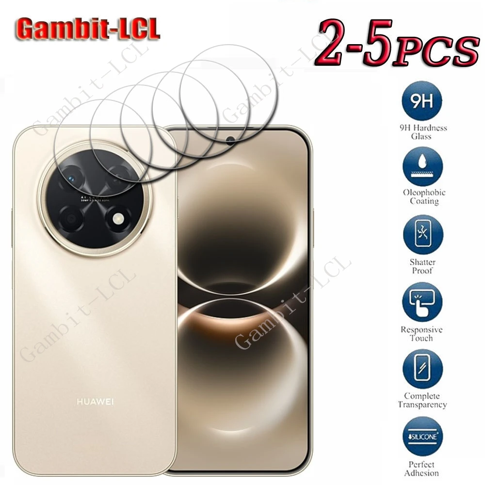 2PCS-5PCS 3D 9H HD Tempered Glass For Huawei Nova 15 Max  Nova15Max 15Max Enjoy 90 Pro Max Camera Lens Protector Cover Film