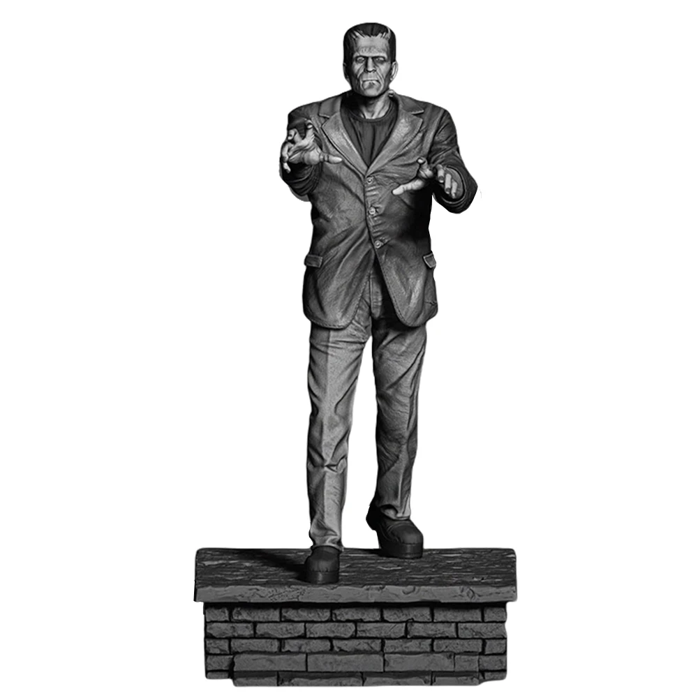 Monster Frank Figur 1:16 Miniatur-Harzmodellbausatz, unbemalter Plastikmodellbausatz A720 – Detail 5