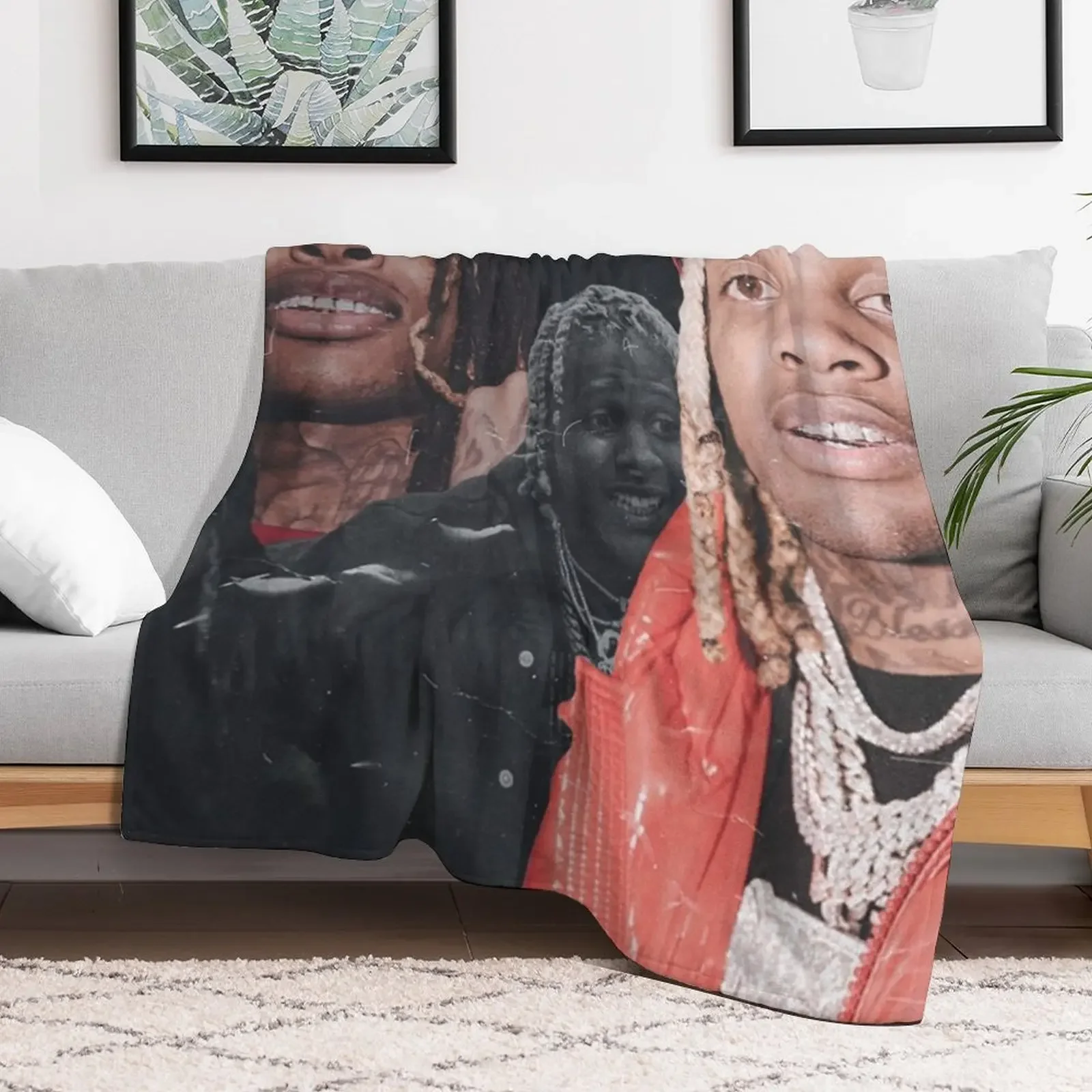 BEST PICTURE! Throw Blanket Compact Warm Blanket for Car Road Trip