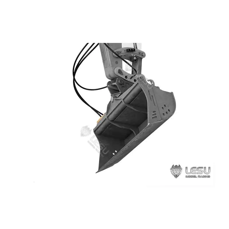 

LESU Part Metal Tiltable Bucket 1/14 Aoue Et35 RC Hydraulic Excavator B0006 Model Outdoor Toys TH19936