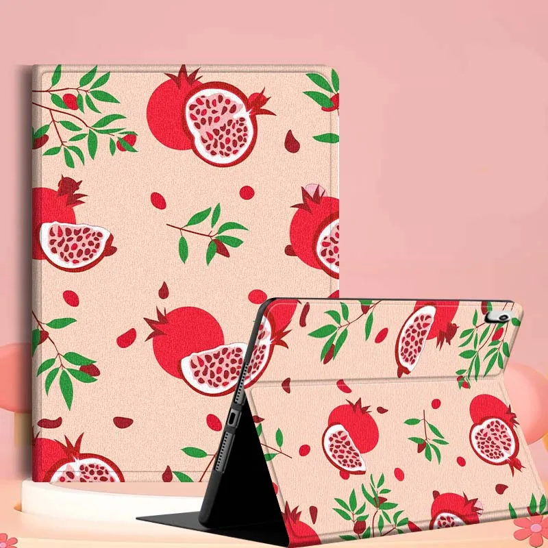

Creative Fruit Pattern For iPad mini Air 1 2 3 4 5 6 7 6th 7th 9 11 13 M3 M2 gen 7.9 8.3 10.9 Inch 2025 Tablet Case