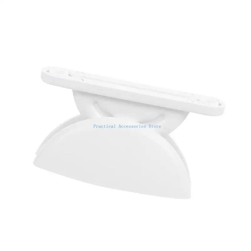 travas porta nylon u75e, limitador montagem, adequado para trailers e motorhomes, evita danos à parede, pacote 2