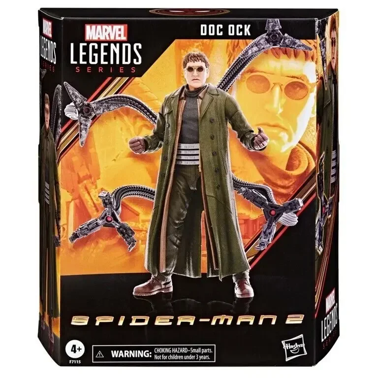 Marvel Legends 6" Spider-Man No Way Home Deluxe Doc Ock Actionfigur Modellkollektion Modellspielzeug auf Lager