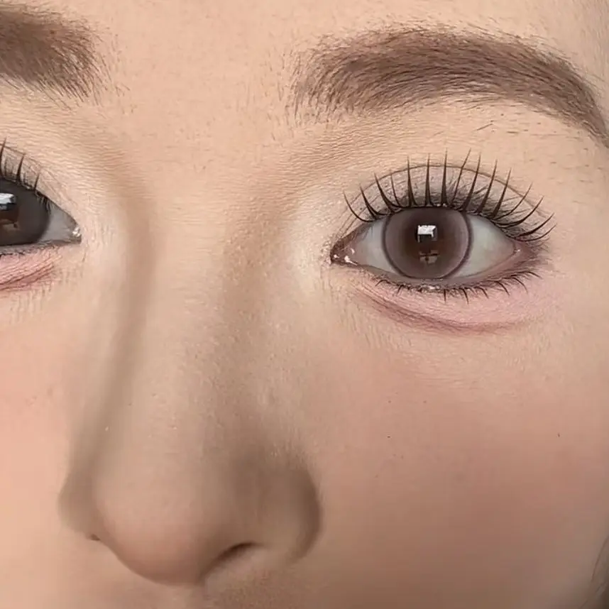 Unghie finte coreane autoadesive Ciglia individuali a forma di U Cluster D Curl Estensione ciglia naturali morbide e sottili Nessuna necessità di colla