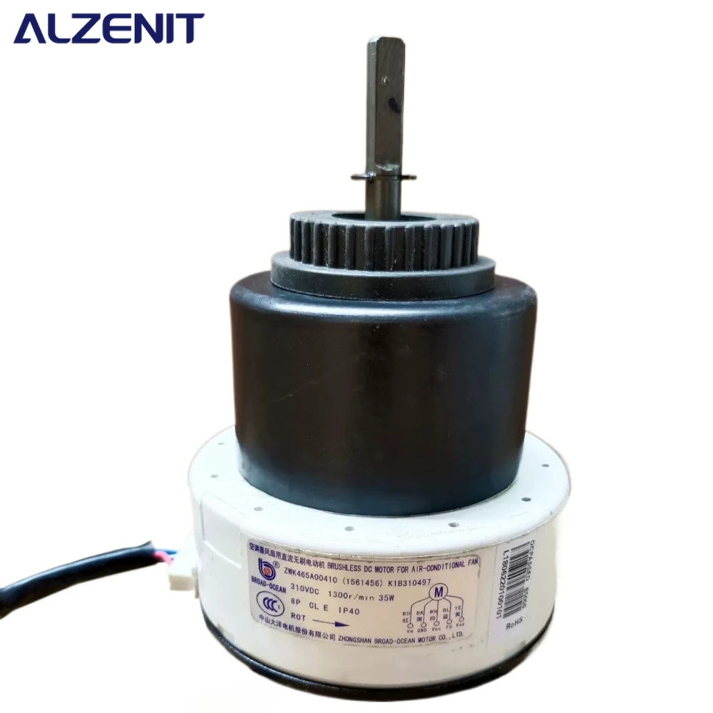 Used For Haier Air Conditioner DC Fan Motor ZWK465A00410 DC310 35W 1300r/min 1561456 Conditioning Parts