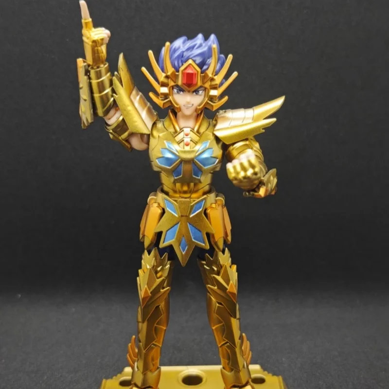 

New BlokeesSaint Seiya Galaxy Version 04 Gold Twelve Temples Blind Box Gold Saints Assembly Doll Action Figure Collectible Toy