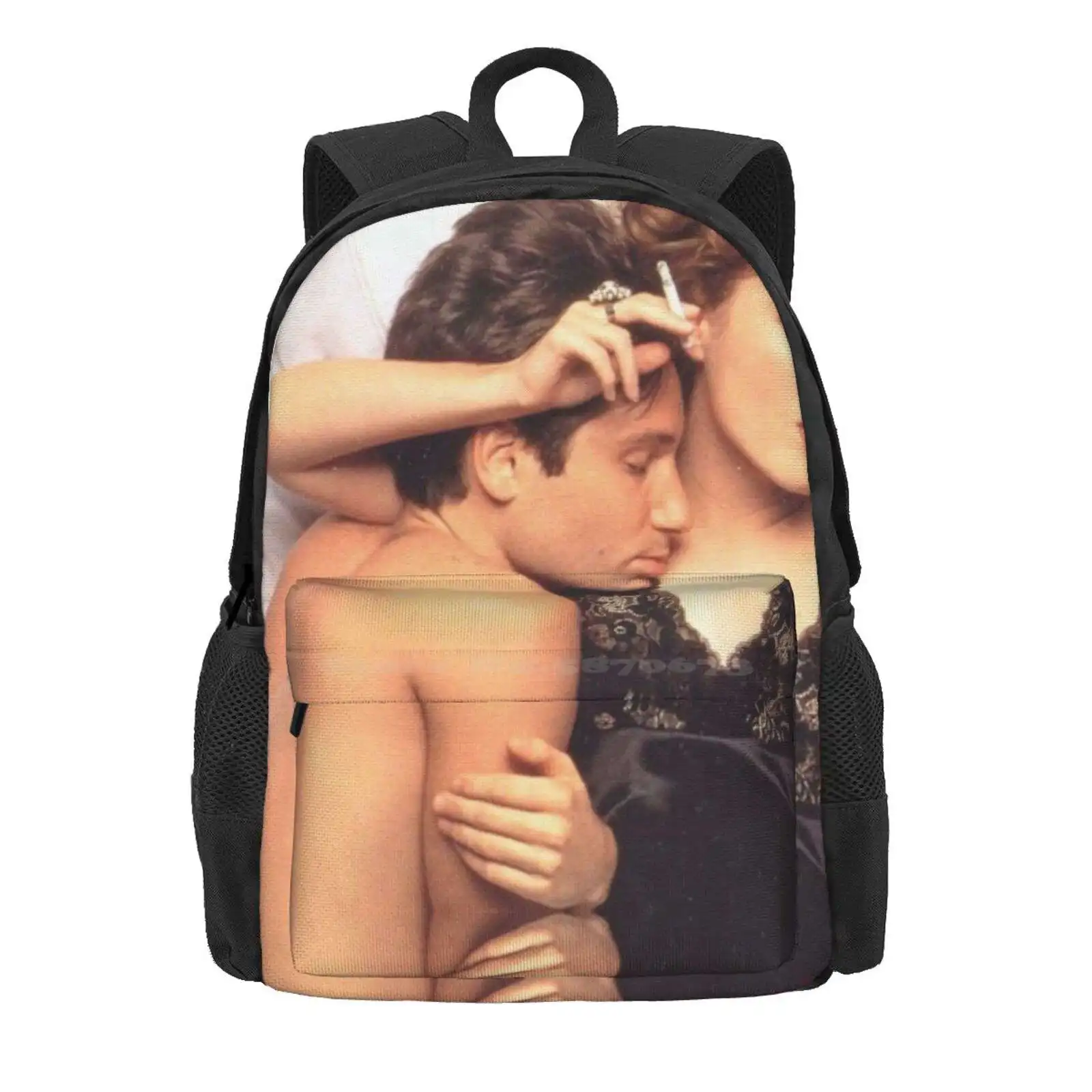 Scully And Mulder Hot Sale Schoolbag Backpack Fashion Bags The X Files Dana Scully Fox Mulder Gillian Anderson David Duchovny