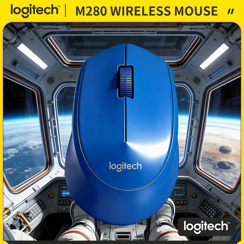 

Logitech M280 Wireless Optical Mouse Plug and Play 18-Month Battery 10m Range 1000 DPI for PC Laptop Mac