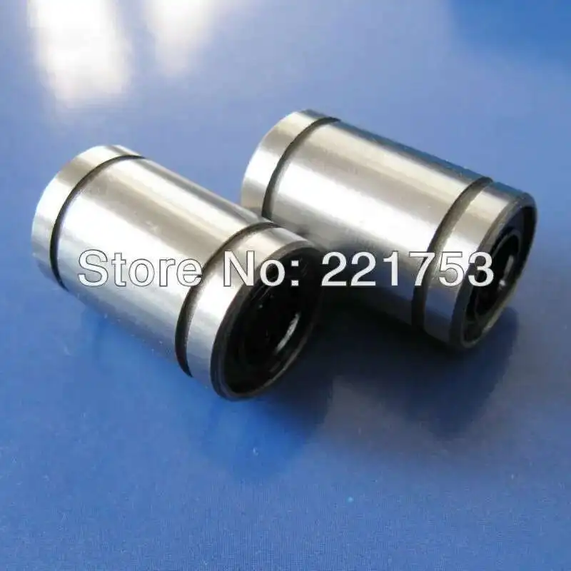 2 قطعة LM8UU LM8UU محامل 8x15x24mm الكرات الخطية LM8SUU LMS8 LM8 8x15x17mm