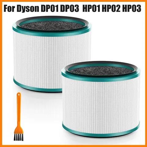 Części zamienne do Dyson DP01 DP03 HP00 HP01 HP02 HP03 seria stacjonarny oczyszczacz powietrza filtr HEPA akcesoria zamienne