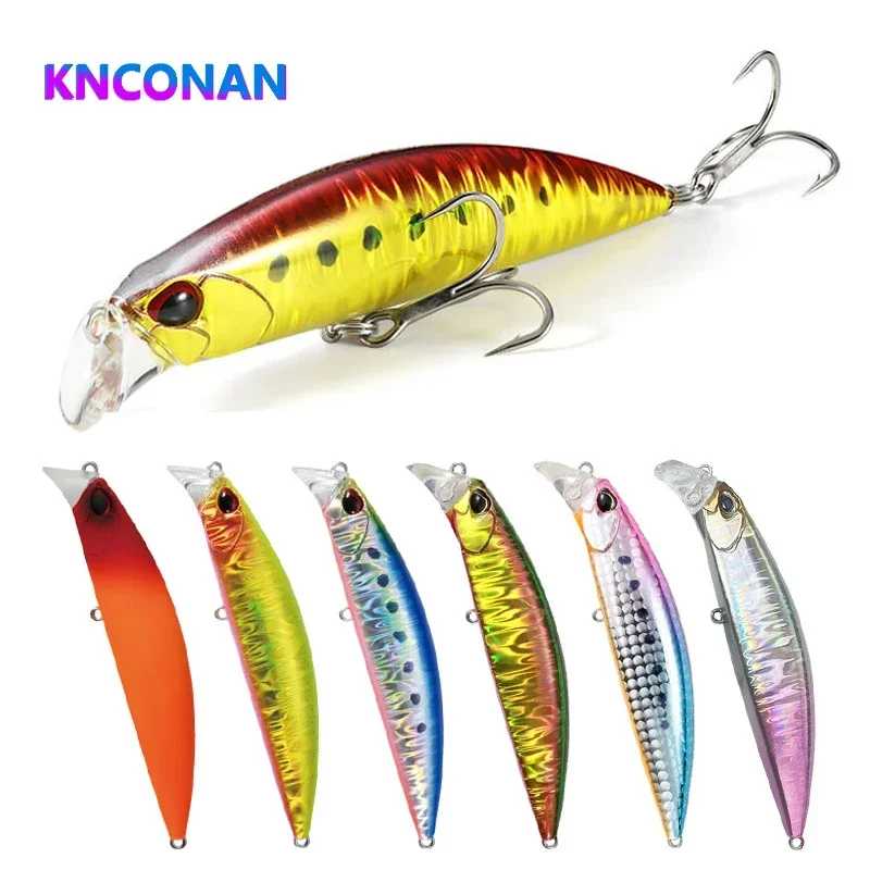 

95mm 30g Heavy Sinking Minnow Fishing Lures Saltwater Artificial Hard Bait Jerkbait Pesca Wobbler for Bass Swimbait Accessories