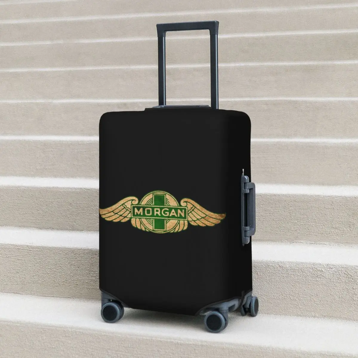 

Morgan Motor Car Company Suitcase Cover Protection Elastic Trip Luggage Protector Covers for 18-32 Inch