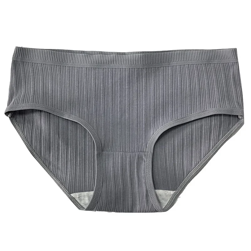 

Women Cotton Underwear Panties Sexy Japanese Style Medium Waist Simple Breathable Briefs Comfort Underpants Seamless Lingerie