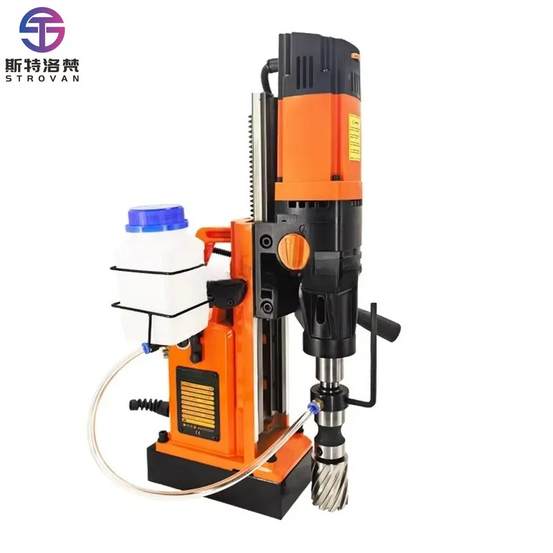 N6000RC 60MM 28MM 110V 230V M20 2 Level Gear Speed Quick in  Tct Cutter Drilling Fast Magnet Core Machine Vevor Magnetic Drill