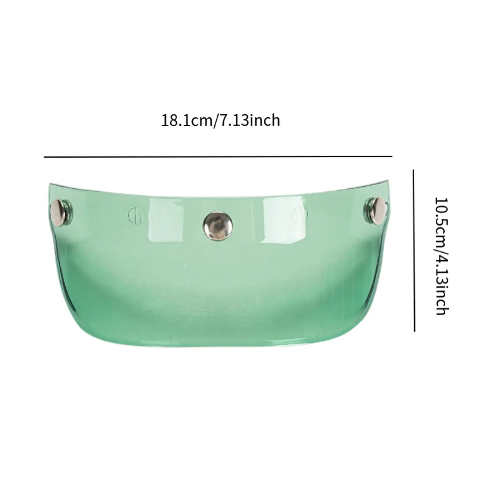 خوذة Peak Shield 3 Snap Sun Protection استبدال مباشر لخوذات 3/4