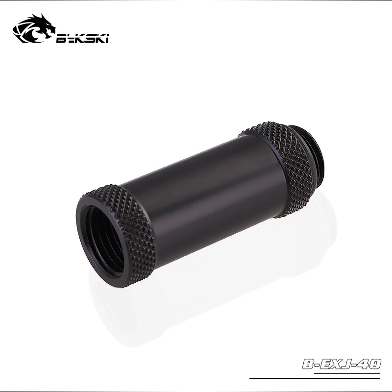BYKSKI G1/4 "(تمديد 40 مللي متر) واجهة أنثى إلى ذكر موضوع مستقيم لرسو السفن مقعد أنبوب م إلى F إطالة 40 مللي متر تركيب الملحقات