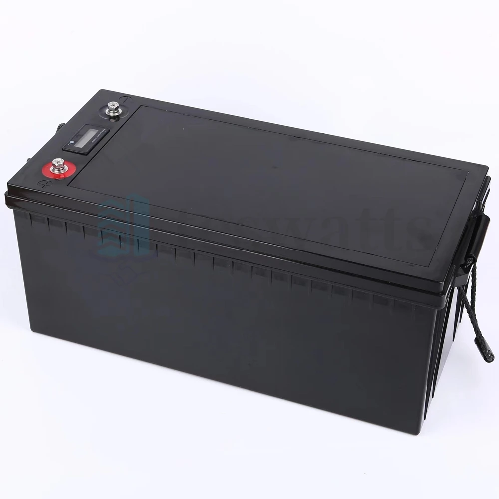 waterproof 12V 500AH Lifepo4 battery lithium bluetooth BMS APP 4S 12.8V 500Ah for golf cart Solar Storage boat +20A charger.