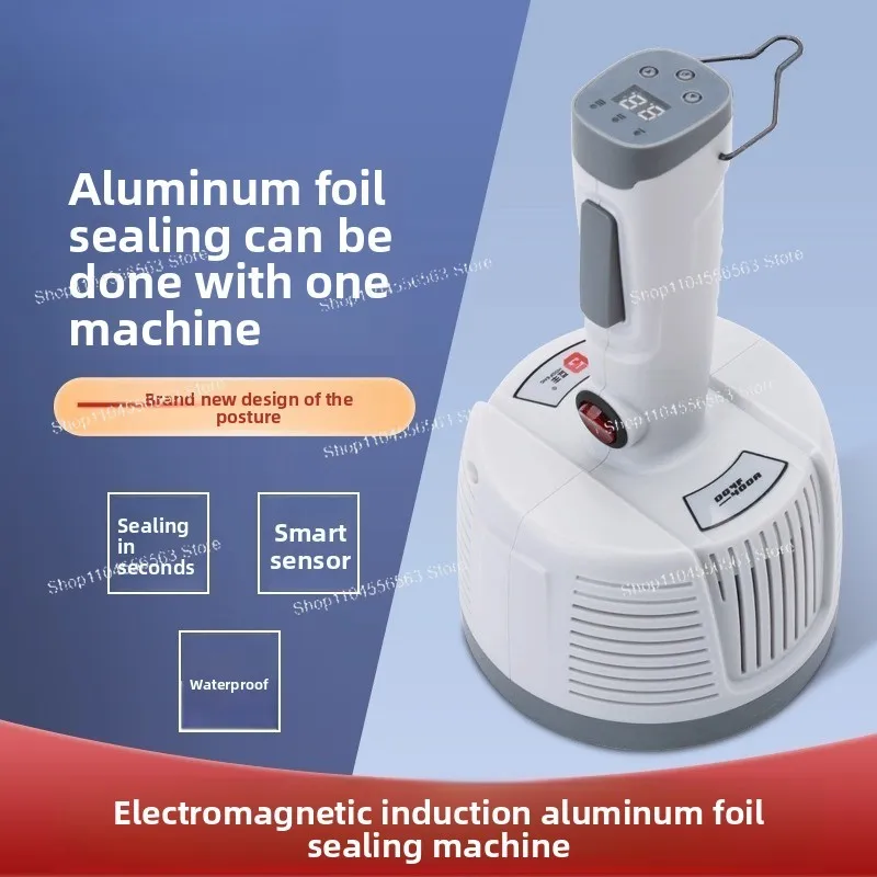 Entry-Level Handheld Induction Sealer – Small Aluminum Foil Gasket Sealing Machine for Home Workshop & Small Business