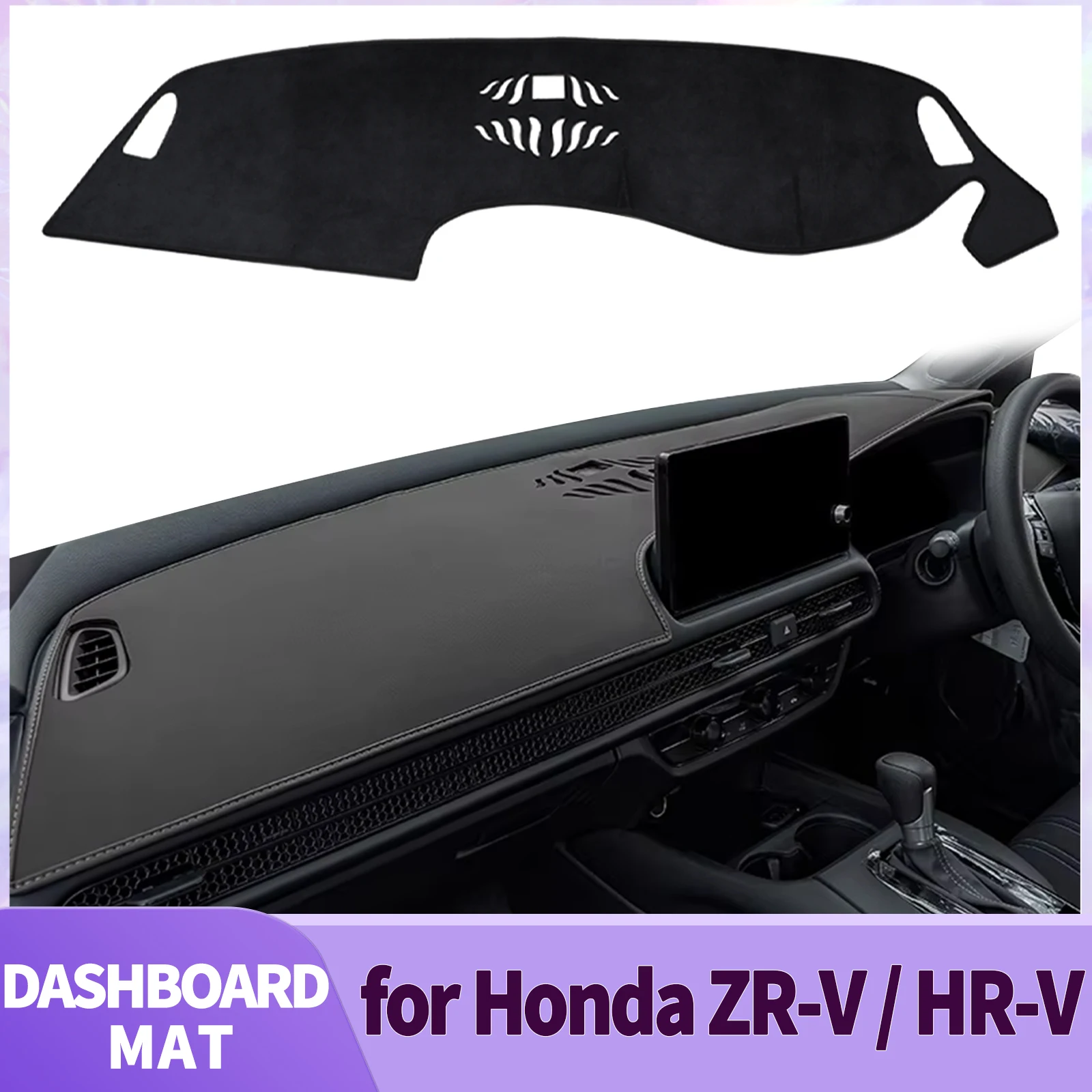 

for Honda ZRV ZR-V 2022-2024 HR-V ( US.Version) HRV Accessories Dashmat Dashboard Cover Pad DashMat Sunshade Protective Carpet