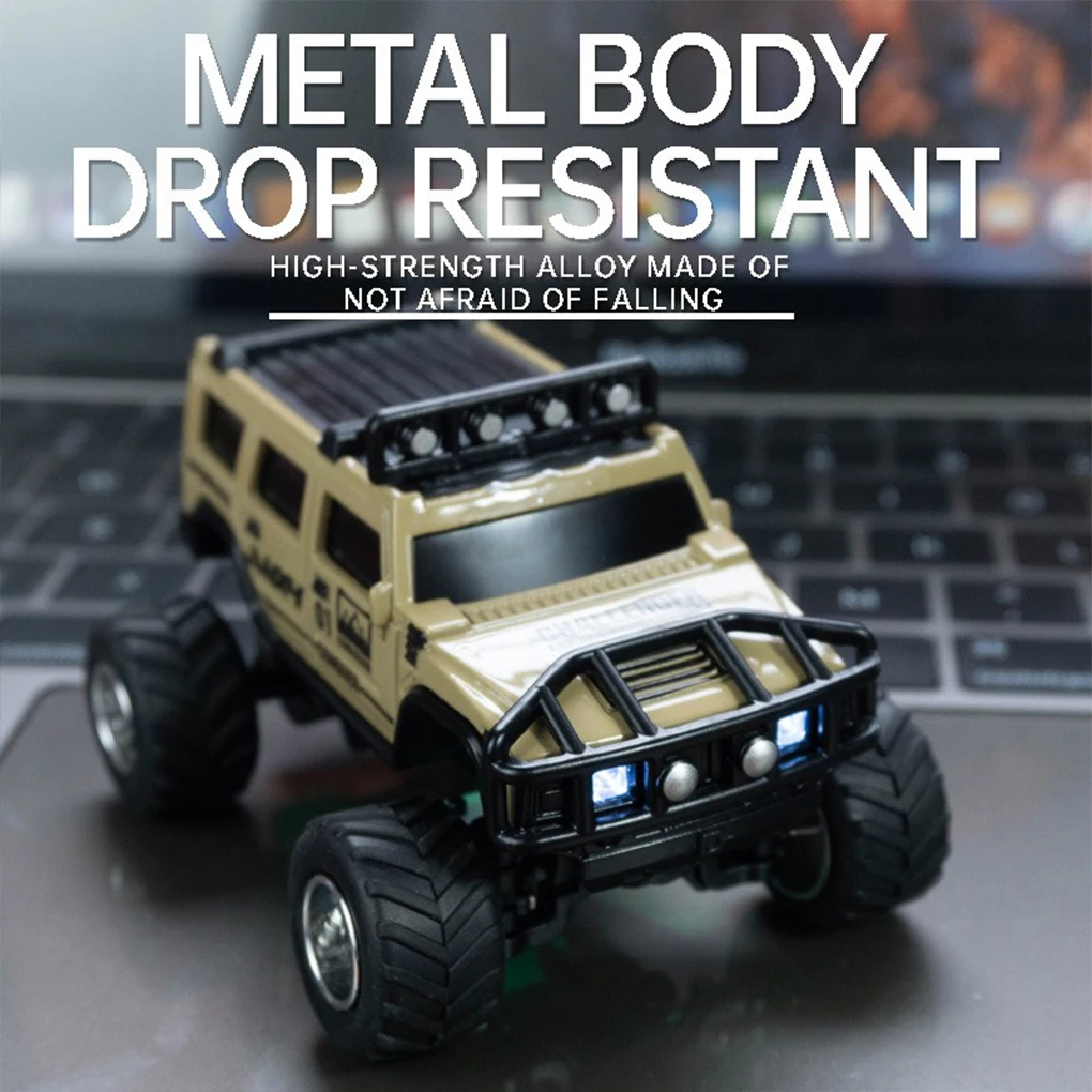1/64 RC Car Mini 2.4G Climbing Off-Road Vehicle Simulation Remote Control Car with APP Birthday Christmas Gift Boys Toys