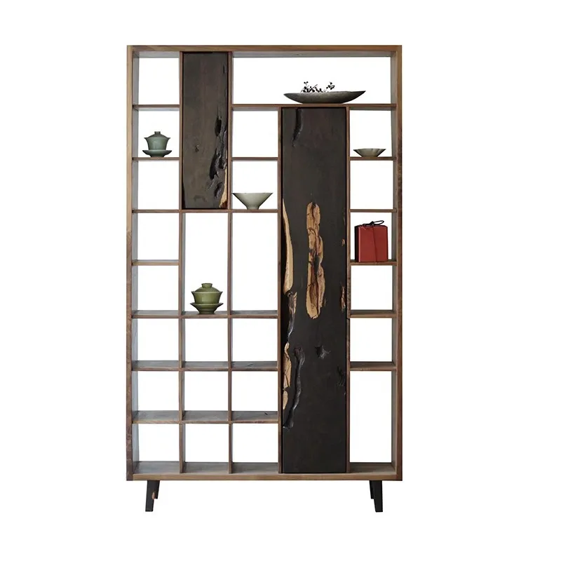 New Chinese-style wabi sabi bogu frame display stand art orphan