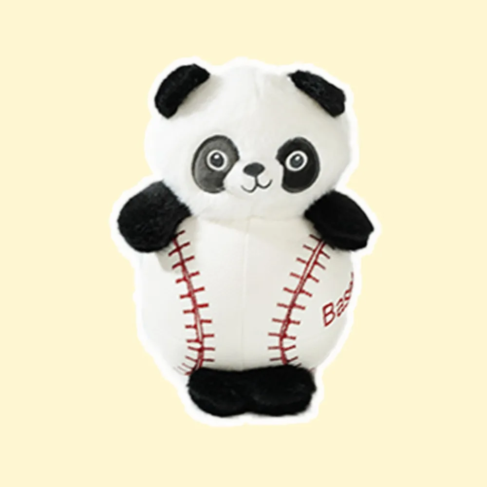 

Sports Series Tennis Raccoon Plush Toy PP Cotton Soft Baseball Duck Plush Dolls Comfortable Fluffy Basketball Pig Plush Toy