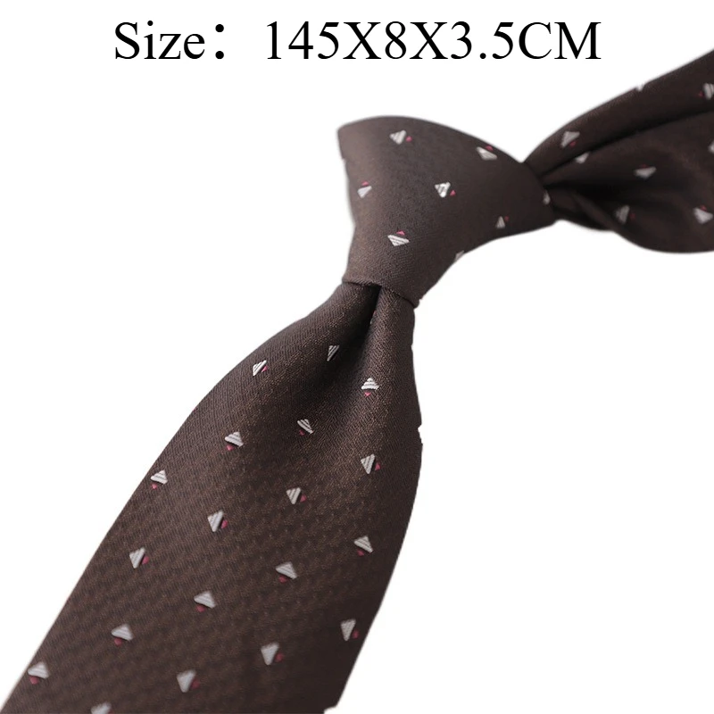 Unique Maillard Series 8CM Hand‑Tied Men Necktie Luxury Formal Business Suit Accessory For Job Interview Banquet Daily Work