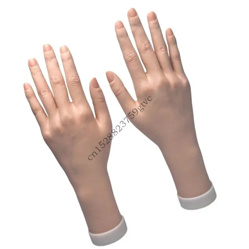 

D0UF Realistic Flexible Mannequin Hand For Salon Jewelry Showcase Design